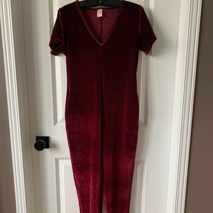 Smash + Tess velvet romper